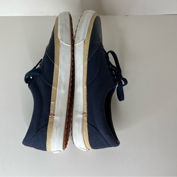 VANS Era Overply Vamp Dress Blue Sneakers Mens 10 - Picture 8 of 10